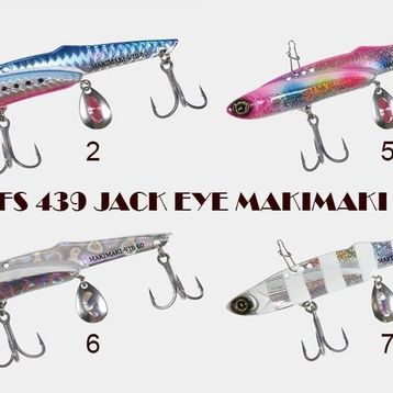 Hayabusa FS 439 Jack Eye Maki Maki 40 gr Metal Vibrasyon Jig Suni Yem
