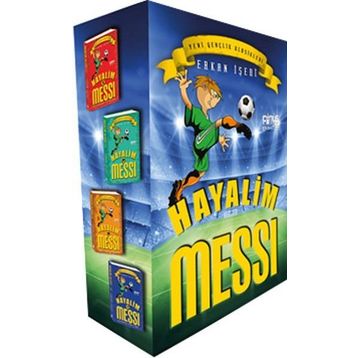 Hayalim Messi 4 Kitap Set - Erkan İşeri