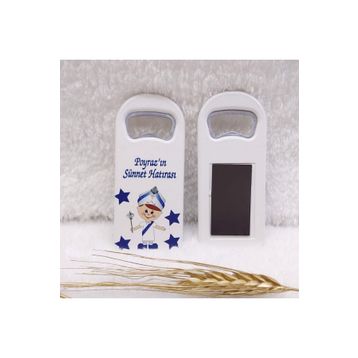 Hayaller Dükkanı 4,5X10,5 cm UV Baskılı 30 Adet Sünnet Dikey Açacak Magnet