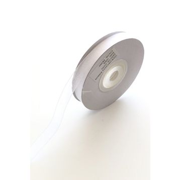 Hayalperest Boncuk 1 cm Beyaz Organze Kurdele