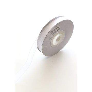 Hayalperest Boncuk 1 cm Beyaz Organze Kurdele