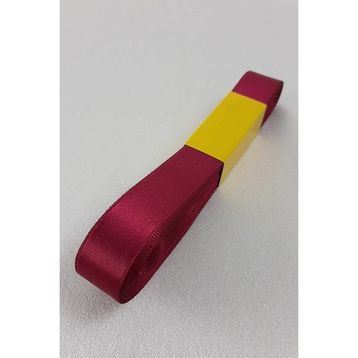 Hayalperest Boncuk 2 cm 10 mt Bordo Saten Kurdele