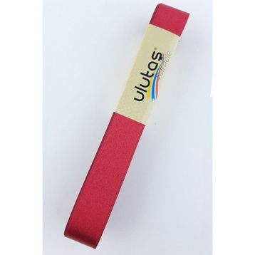 Hayalperest Boncuk 2 cm 10 mt Bordo Saten Kurdele