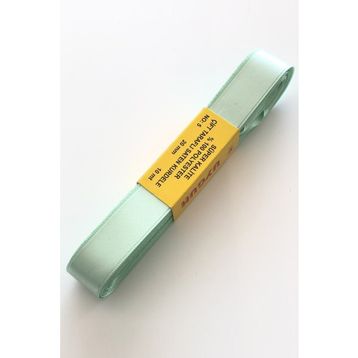 Hayalperest Boncuk 2 cm Açık Su Yeşili Saten Kurdele