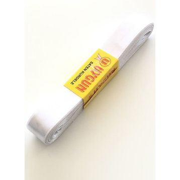 Hayalperest Boncuk 2 cm Beyaz Renk Saten Kurdele