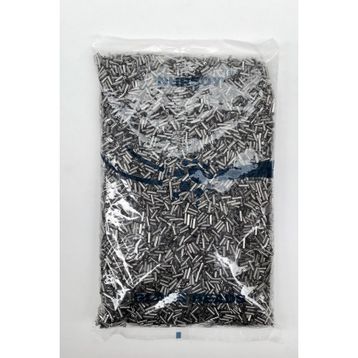 Hayalperest Boncuk 3 mm 500 gr Antrasit Boru Boncuk
