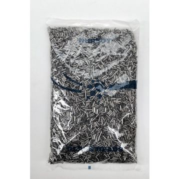 Hayalperest Boncuk 3 mm 500 gr Antrasit Boru Boncuk