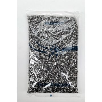 Hayalperest Boncuk 3 mm 500 gr Antrasit Boru Boncuk
