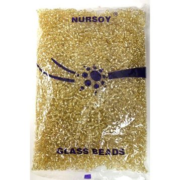 Hayalperest Boncuk 4 mm 500 gr Altın Sarısı Rengi Kum Boncuk