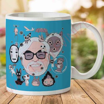 Hayao Miyazaki Tribute Studio Ghibli Baskılı Kupa
