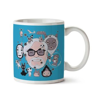 Hayao Miyazaki Tribute Studio Ghibli Baskılı Kupa