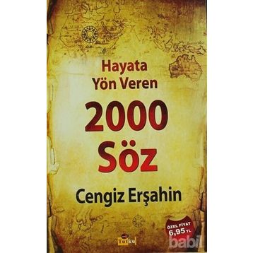 HAYATA YÖN VEREN 2000 SÖZ - CENGIZ ERŞAHİN