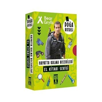 Hayatta Kalma Becerileri El Kitabı Set 2 - Doğa Rotası - Bear Grylls