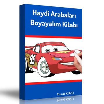 Haydi Arabaları Boyayalım Kitabı