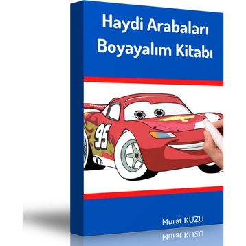 Haydi Arabaları Boyayalım Kitabı