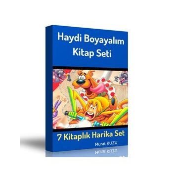 Haydi Boyayalım Kitap Seti 7 Kitap