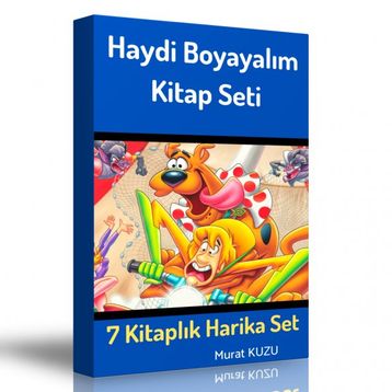 Haydi Boyayalım Kitap Seti 7 Kitap
