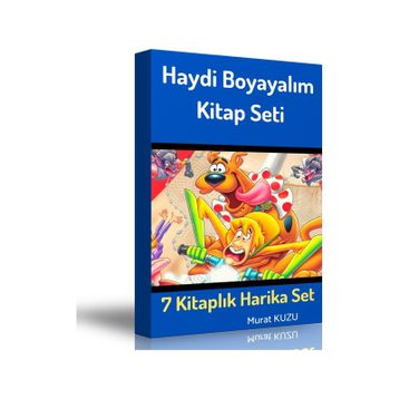 Haydi Boyayalım Kitap Seti 7 Kitap