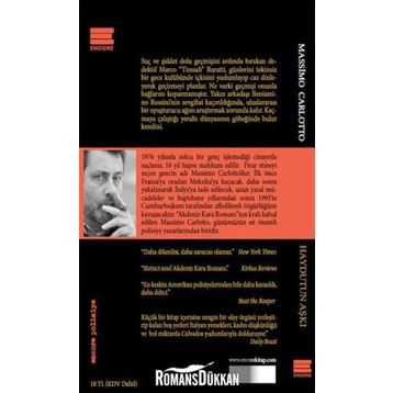 Haydutun Aşkı - Massimo Carlotto