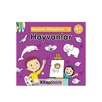HAYVANLAR BOYAMA KİTAPLARIM 2 - BILAL GEZER