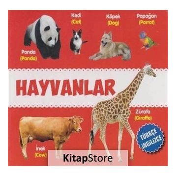 Hayvanlar Türkçe-İngilizce - kollektif