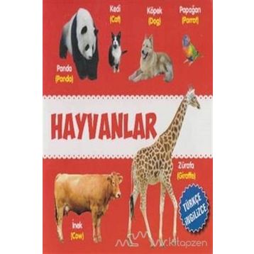 Hayvanlar Türkçe-İngilizce - kollektif