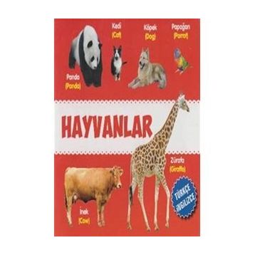 Hayvanlar Türkçe-İngilizce - kollektif