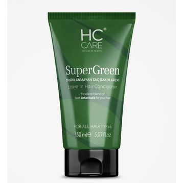 Hc Care Super Green Bitki Özlü Durulanmayan 150 ml Saç Kremi