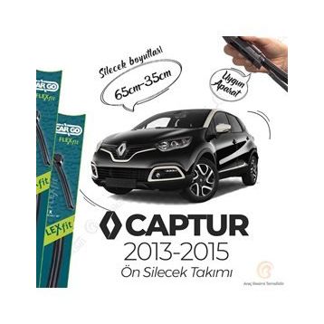 Hc Cargo Renault Captur Muz 2013-2015 Silecek Takımı