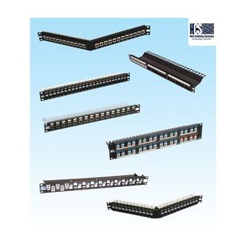 HCS 24 Port Keystone Jack FTP Boş Panel