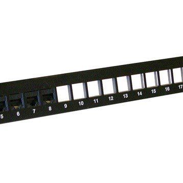 HCS 24 Port Keystone Jack FTP Boş Panel