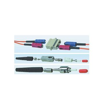 HCS Bej SC Duplex MM Plastik Adaptör