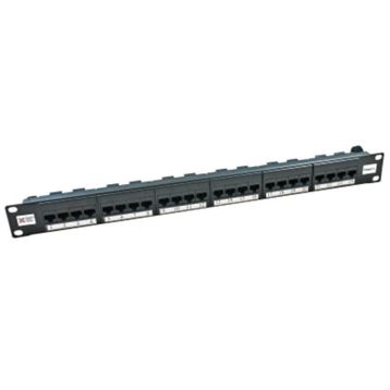 HCS Boş 24 Port Keystone Jack UTP Panel