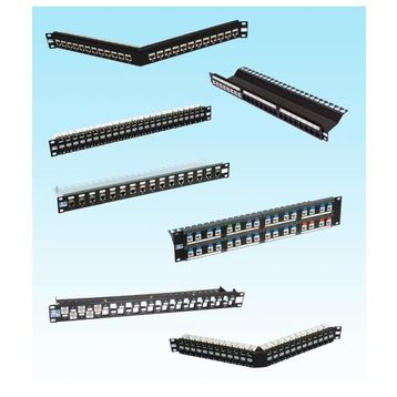 HCS Boş 24 Port Keystone Jack UTP Panel