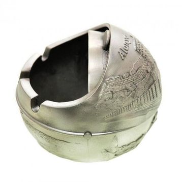 Hdmarketim Metal Açılır Kapanır İşlemeli Koku Yapmaz Küllük