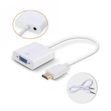 Hdmi To Vga Çevirici Ses Çıkışlı