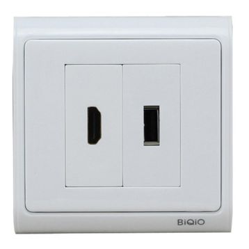 Hdmi -Usb Duvar Prizi