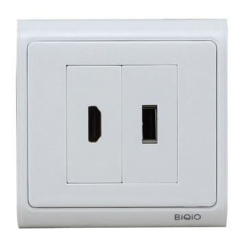 Hdmi -Usb Duvar Prizi