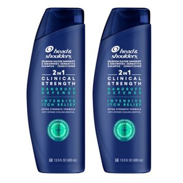 Head & Shoulders 2 in 1 Clinical Strength Menthol 2x400 ml Şampuan