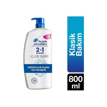 Head & Shoulders 2'si 1 Arada Klasik Bakım 800 ml Şampuan