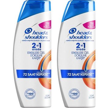 Head & Shoulders 2x350 ml Erkeklere Özel Kepeğe Karşı Etkili Şampuan
