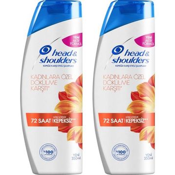 Head & Shoulders 2x350 ML Kadınlara Özel Kepeğe Karşı Etkili Şampuan