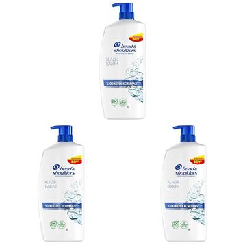 Head & Shoulders 3x800 ml Klasik Bakım Kepeğe Karşı Etkili Şampuan