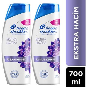 Head & Shoulders Ekstra Hacim 2x350 ml Kepeğe Karşı Karşı Etkili Şampuan