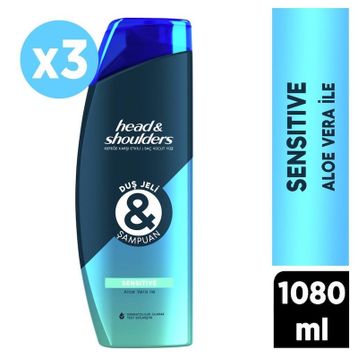 Head & Shoulders Sensitive 3x360 ml Şampuan