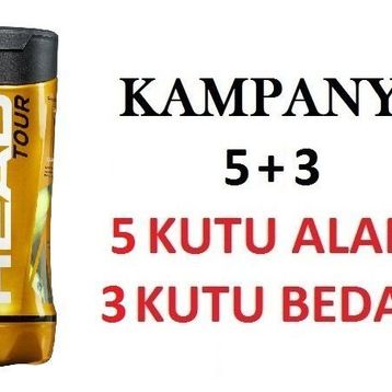 Head Tour 3'lü Tenis Topu