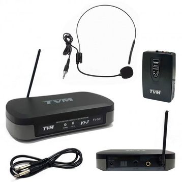 Headset FV-501 VHF TVM Kablosuz Mikrofon