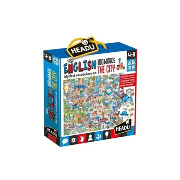 Headu 100 İngilizce Kelimeli Şehir Puzzle