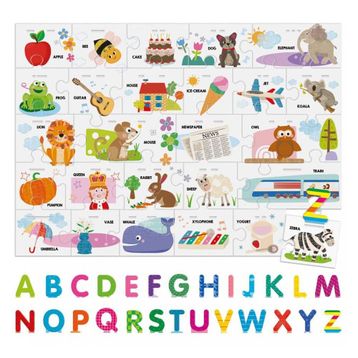 Headu IT20973 3D Montessori Alfabe Bulmaca