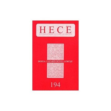 Hece Aylık Edebiyat Dergisi-Sayı: 194